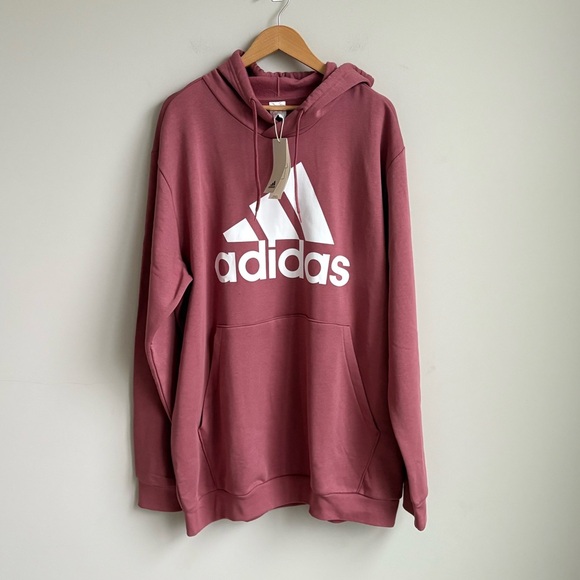 Adidas Hoodie Hooded Sweatshirt Size 2XLT NEW! - Picture 1 of 3